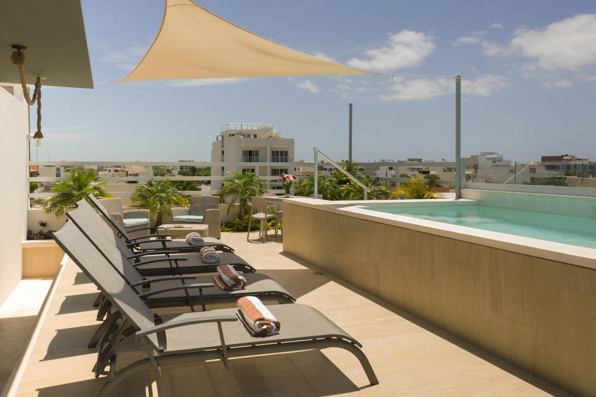 Tropic Playa Apartments Плая-дель-Кармен Экстерьер фото