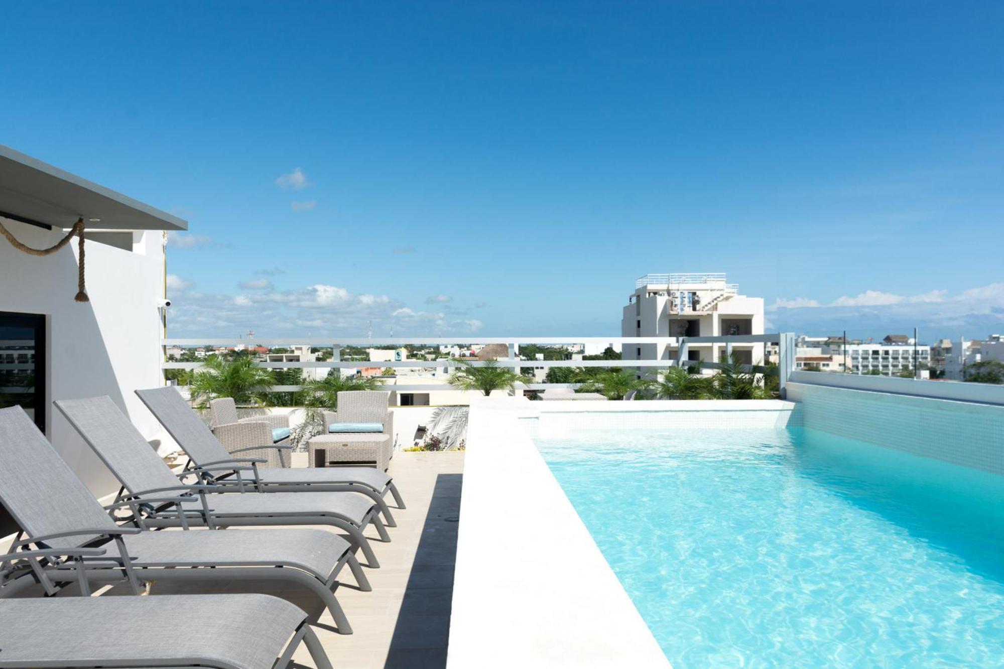 Tropic Playa Apartments Плая-дель-Кармен Экстерьер фото
